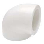 Угольник 25/90 пп белый