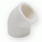 Угольник 20/45 пп белый